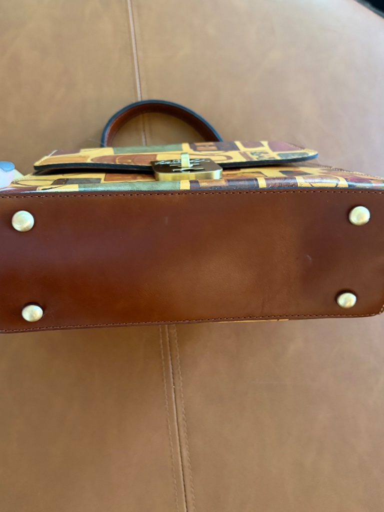 Patricia Nash Chauny Satchel/Crossbody "Patricia's Closet" Collection Nwt *Rare* — image 5 of 8